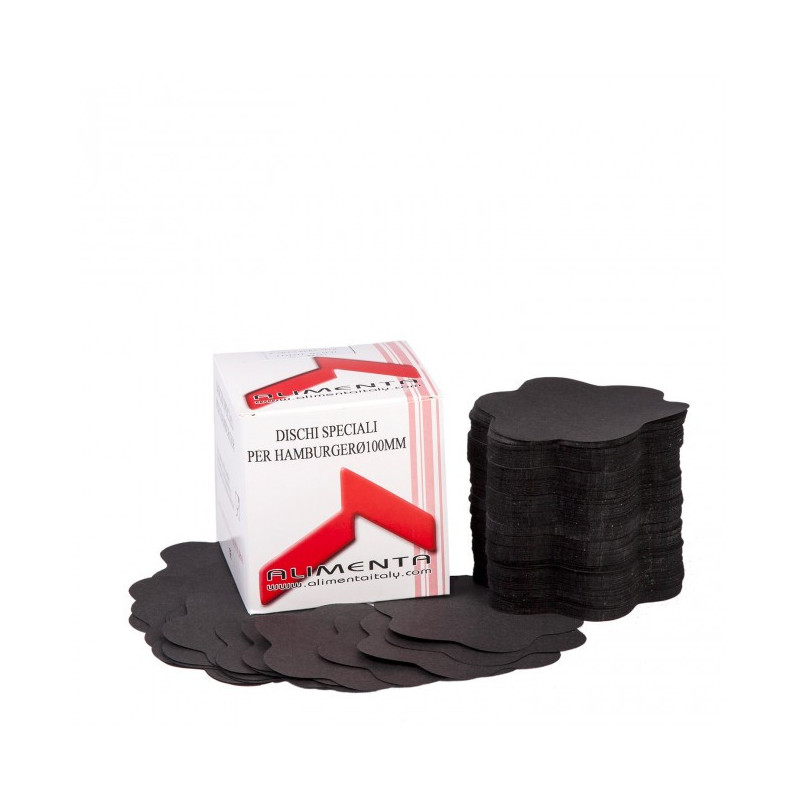 Disc de Paper Forma Flor Negre 500 gr.